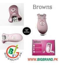 Browns  2 in 1 Washable Shaver for Women BS-2068